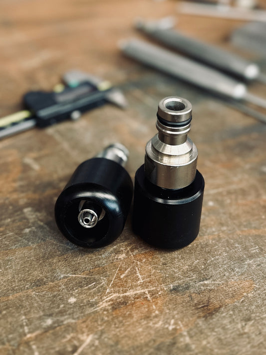 Garden hose to Luer-Lock adapter for GEYSIR